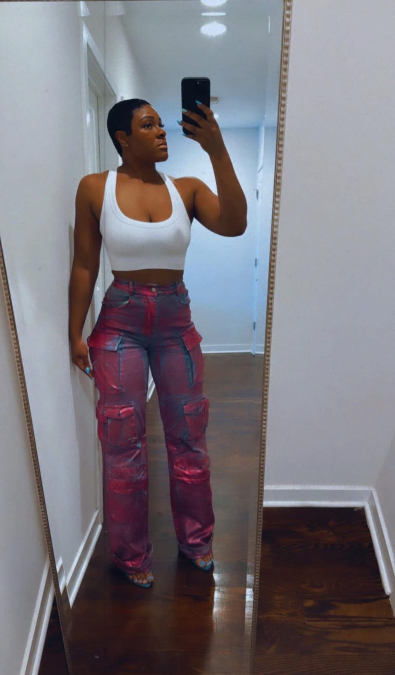 Pink Matter- Cargo Pants