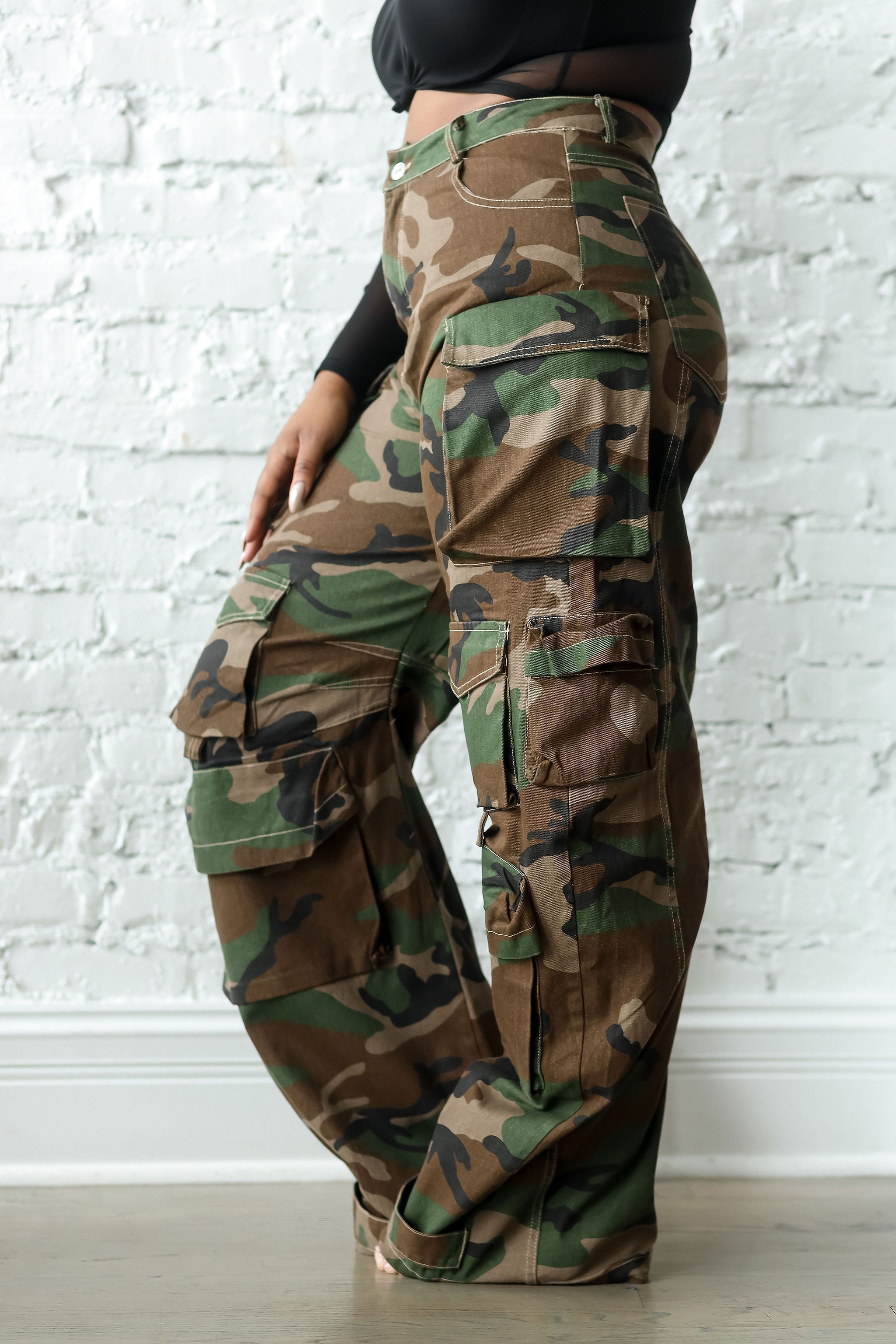 Camo- Cargo pants