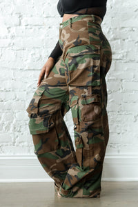 Camo- Cargo pants