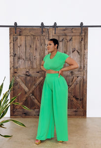Money- Palazzo Pant Set
