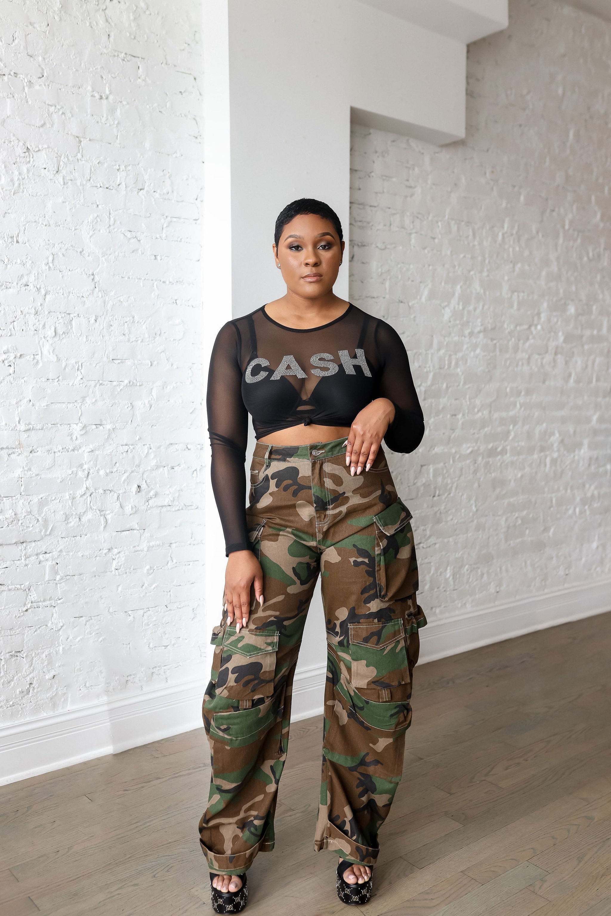 Camo- Cargo pants