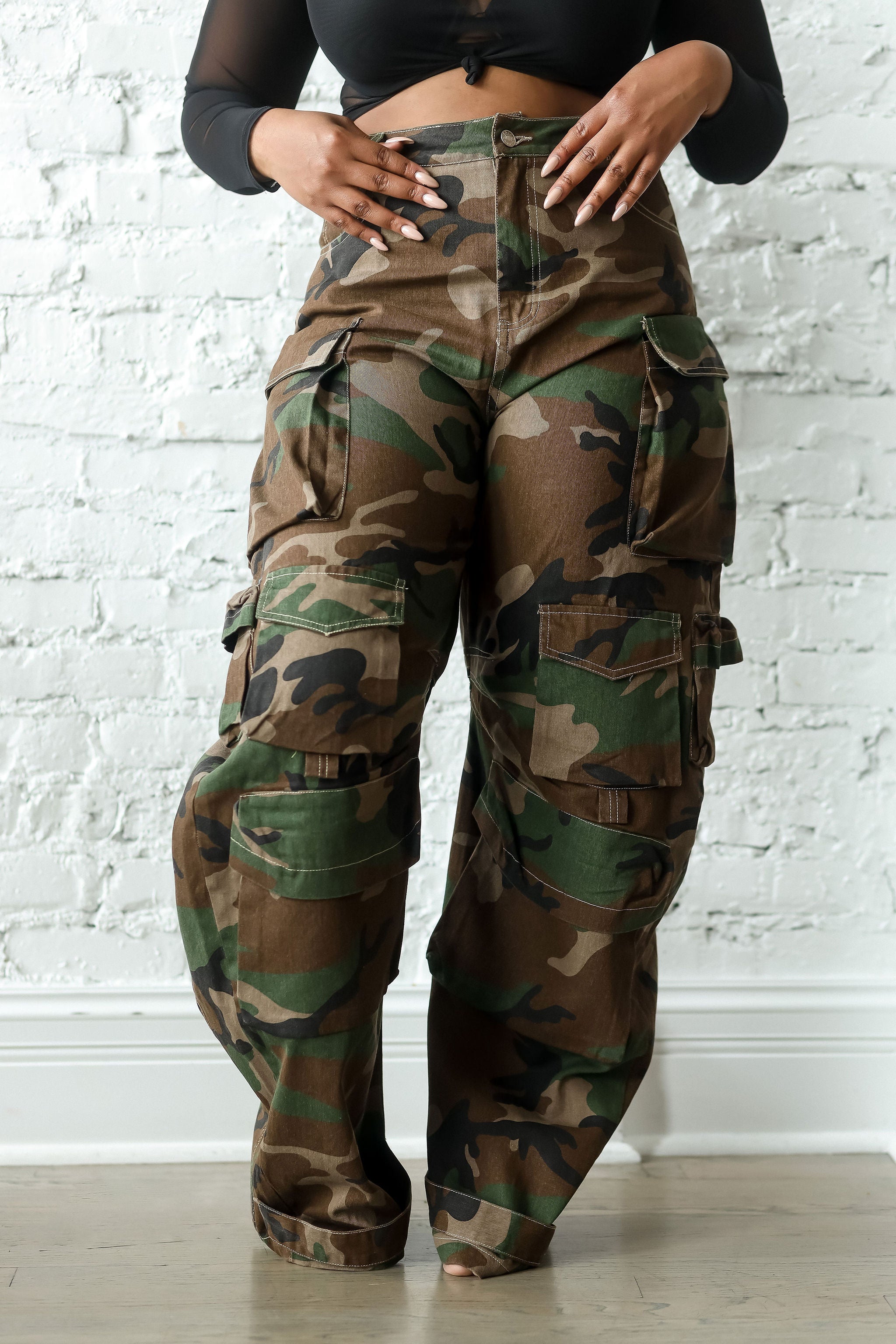 Camo- Cargo pants