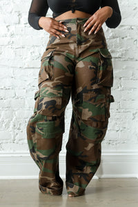Camo- Cargo pants