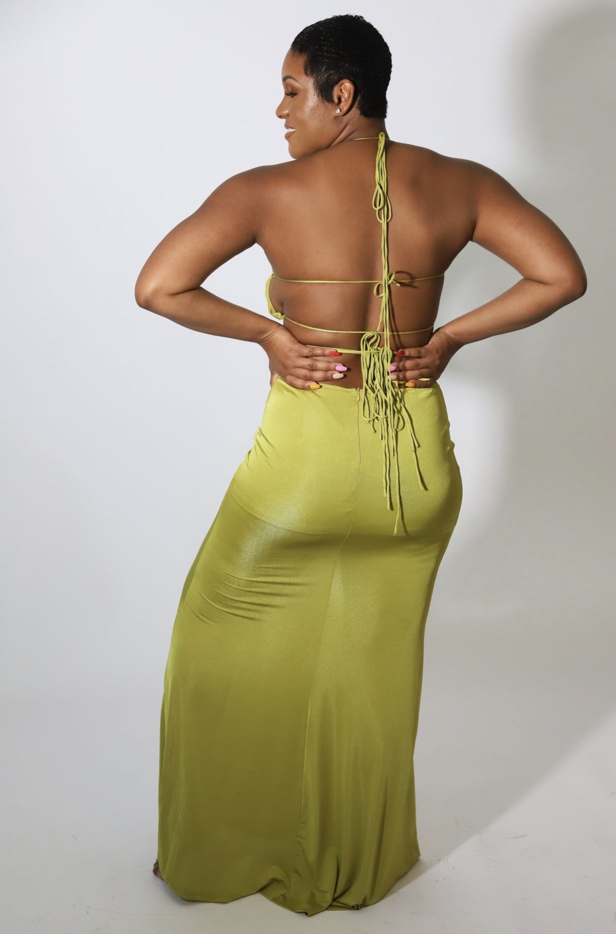 ANTIGUA- TWO PIECE MAXI DRESS