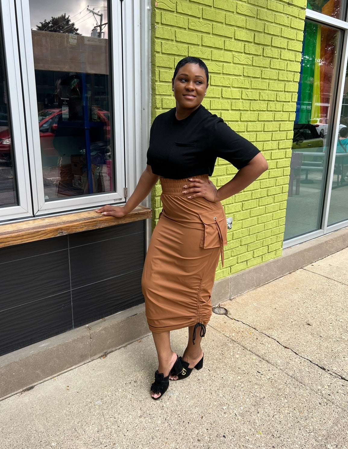 Penny- Midi Skirt
