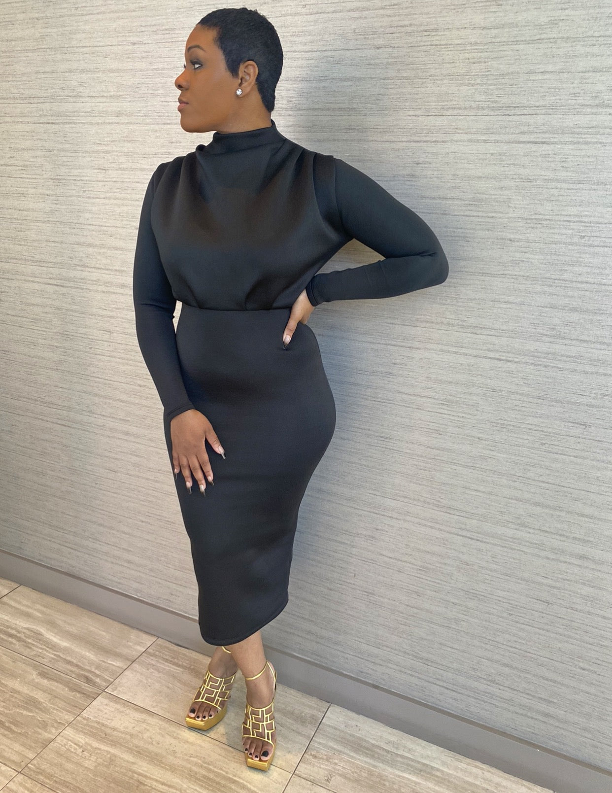 Michelle Obama- Midi Dress