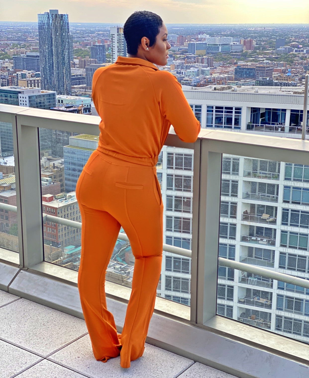 Caramel- Two Piece Track Suit