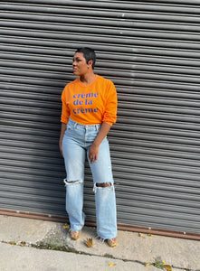 Champaign- CRÈMÈ de la CRÈMÈ sweatshirt