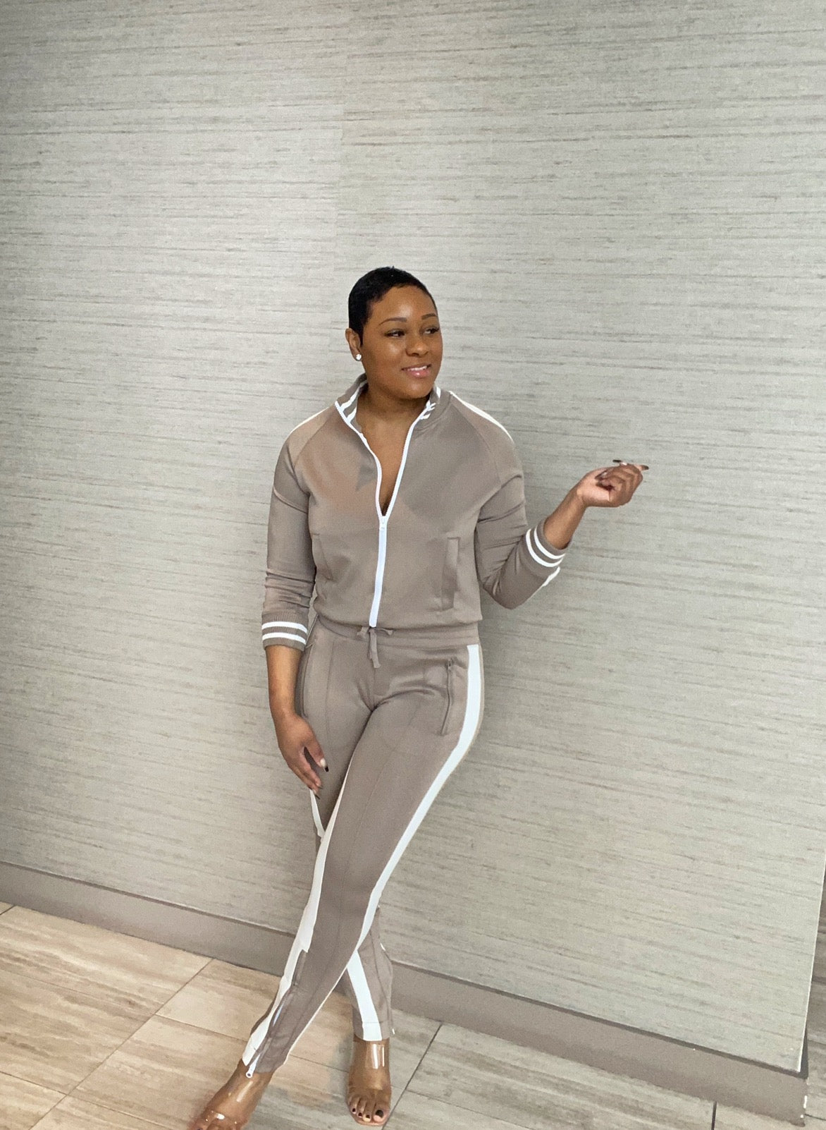 Yvette- Two Piece Track Suit