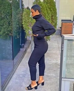 Blaque- Two Piece Sweater Set