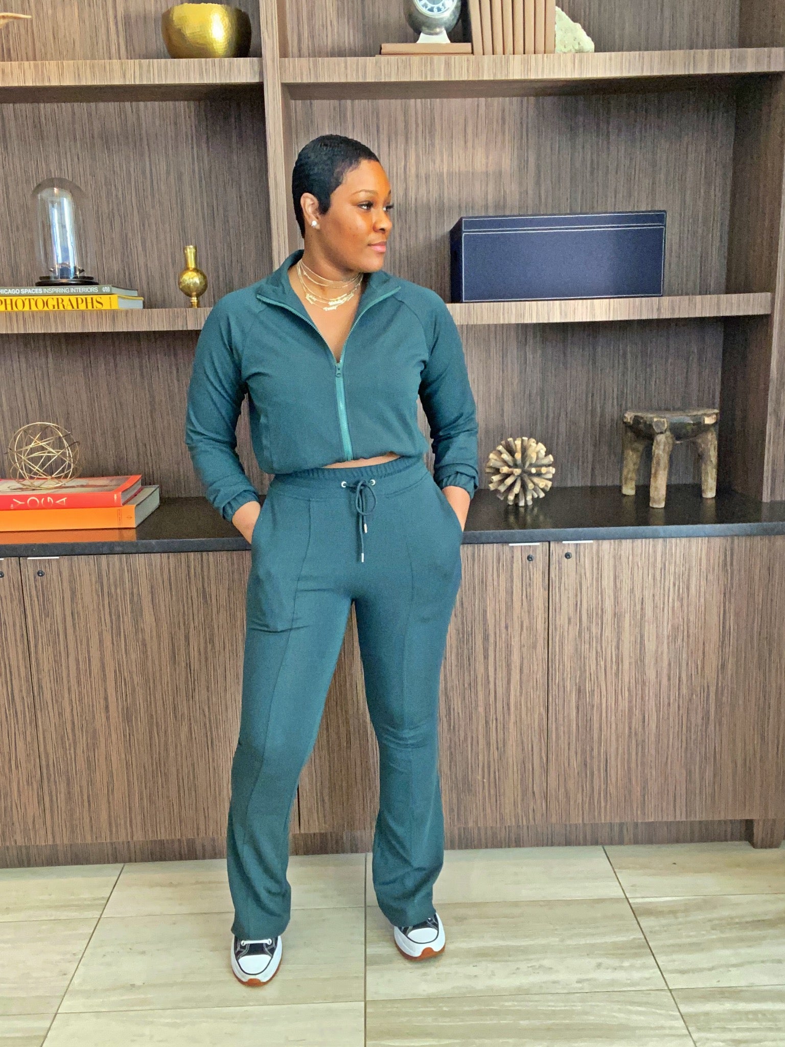 Emerald- Two Piece Track Suit