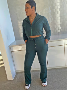 Emerald- Two Piece Track Suit