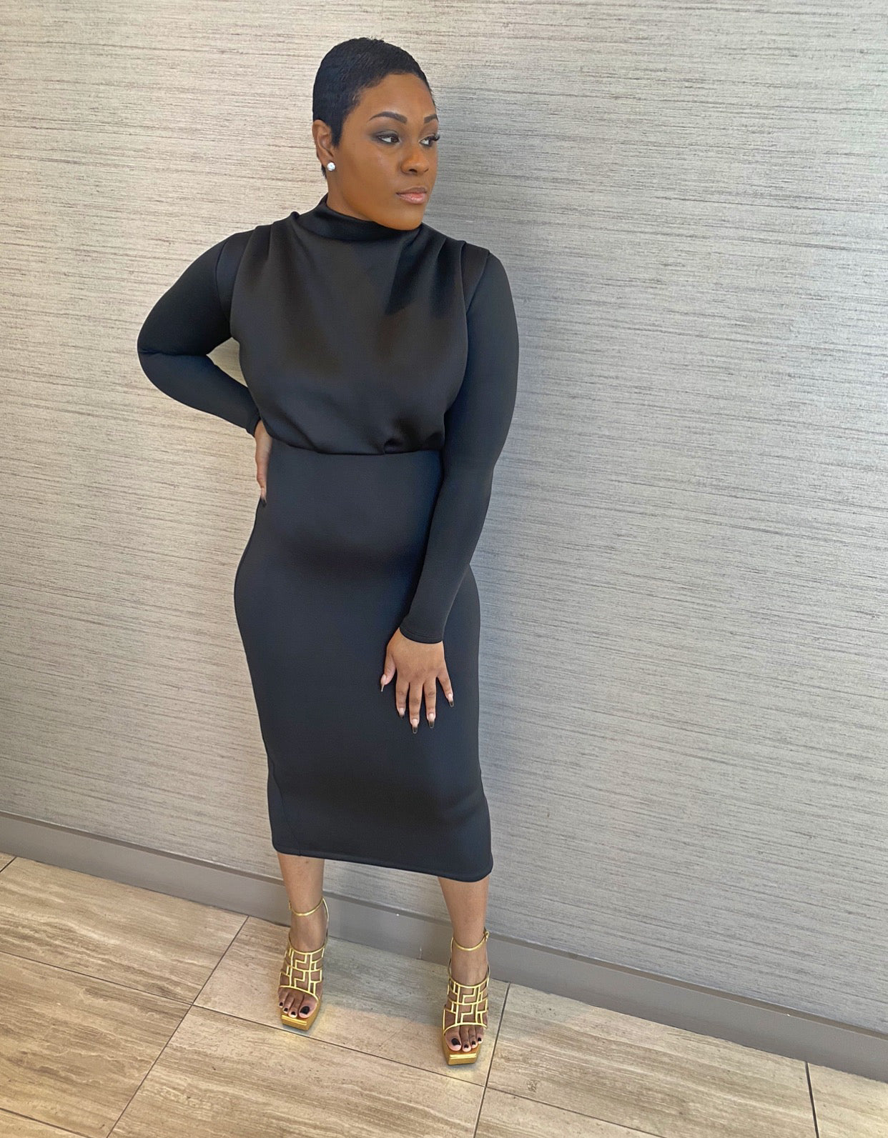 Michelle Obama- Midi Dress