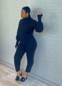Blaque- Two Piece Sweater Set