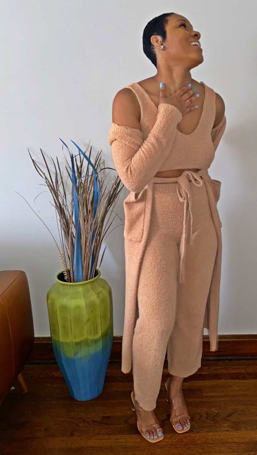 Kim K| 3 Piece Lounge Wear Set