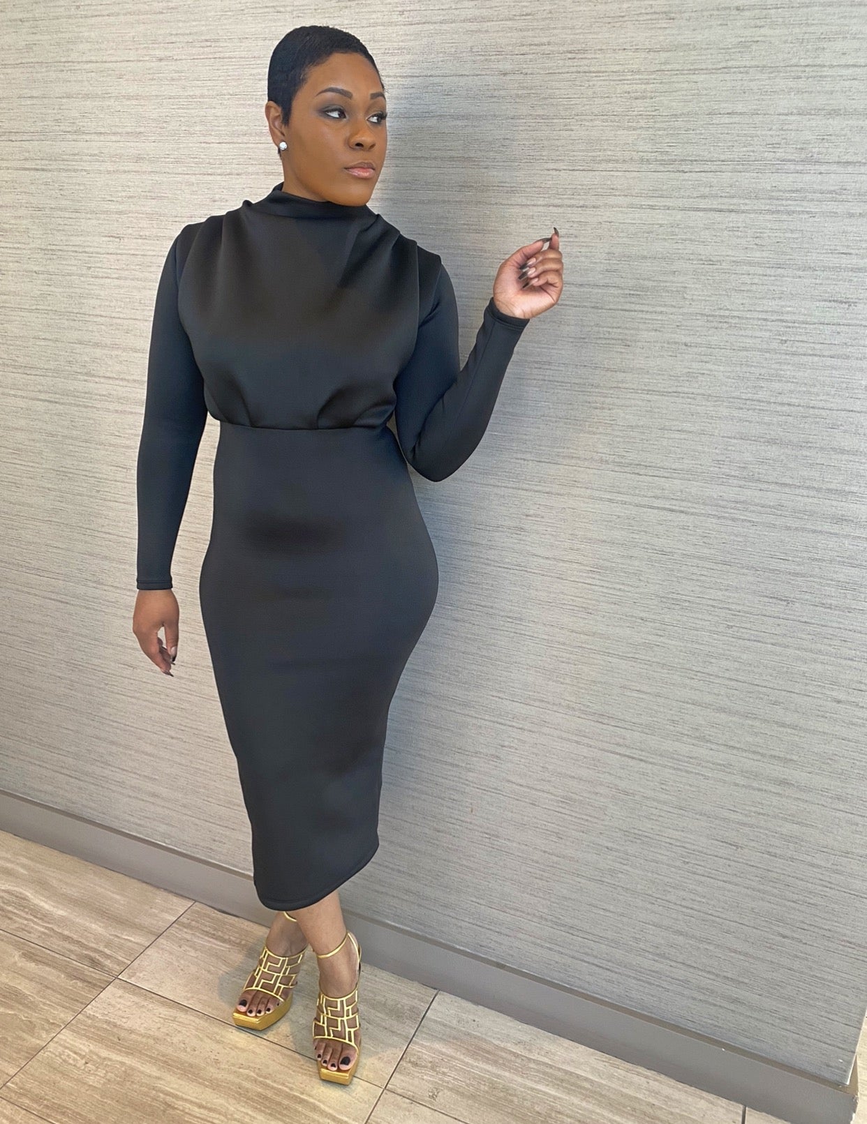 Michelle Obama- Midi Dress