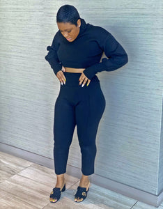 Blaque- Two Piece Sweater Set