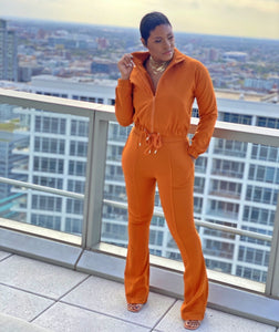 Caramel- Two Piece Track Suit