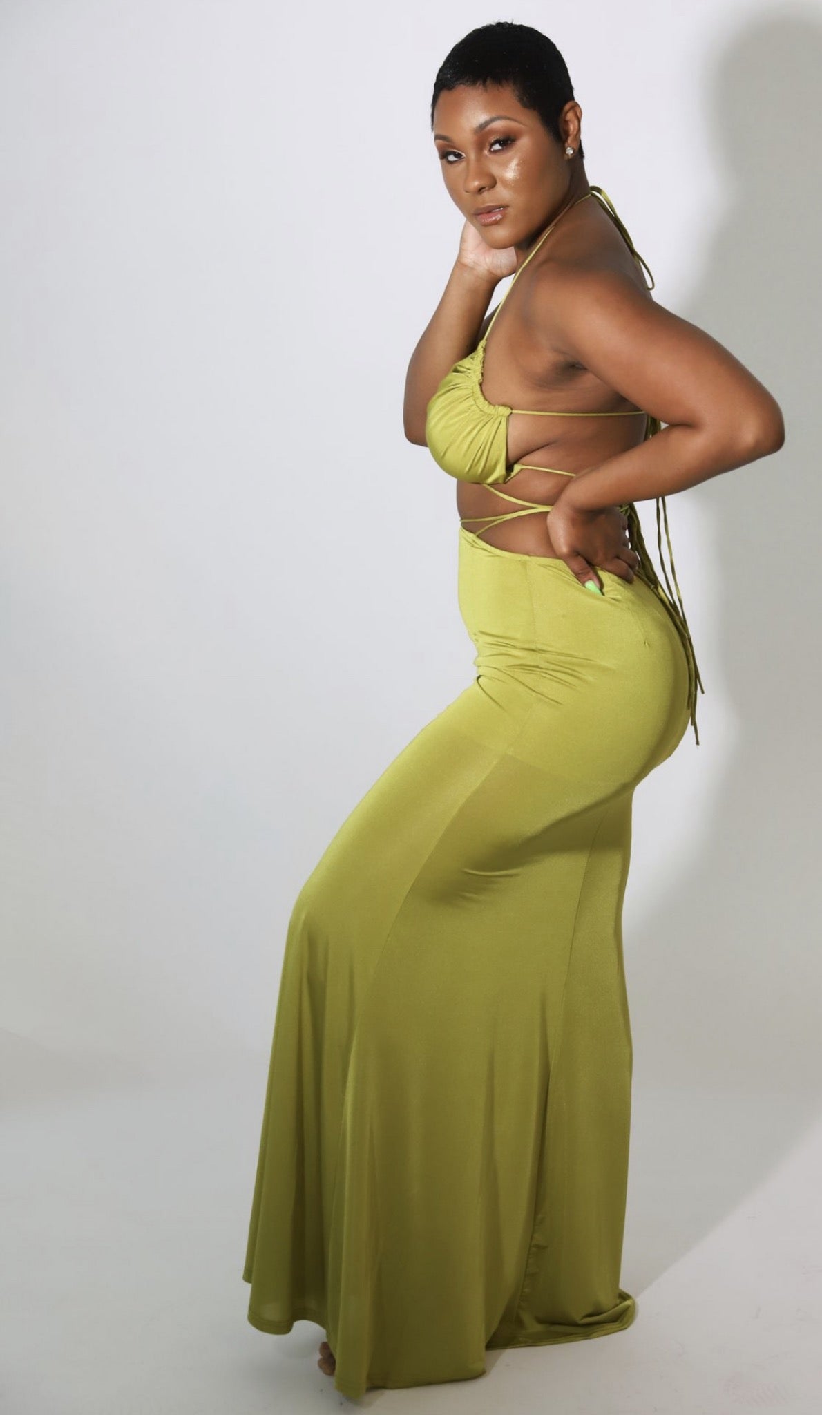 ANTIGUA- TWO PIECE MAXI DRESS