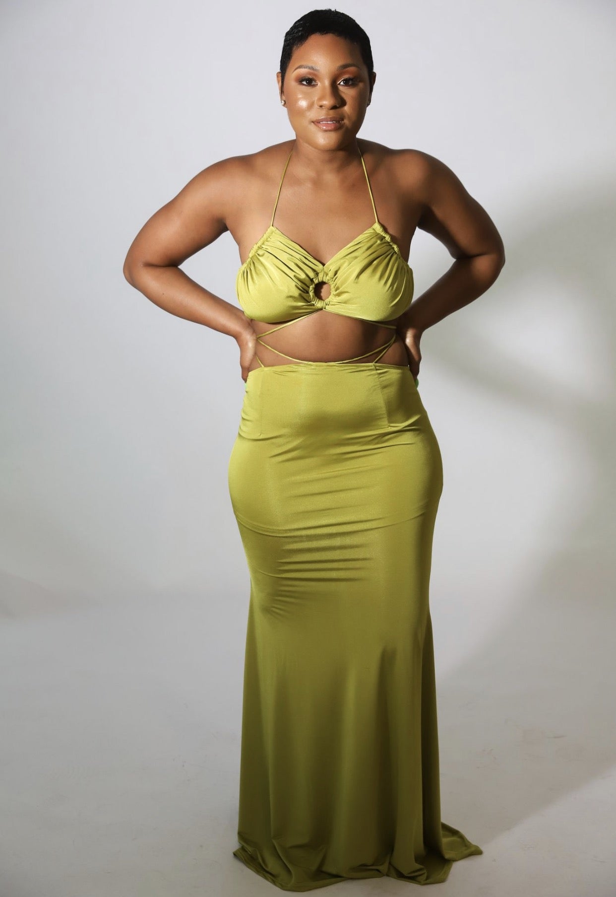 ANTIGUA- TWO PIECE MAXI DRESS